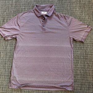 Grand Slam Performance Purple Golf Polo Shirt Classic Fit